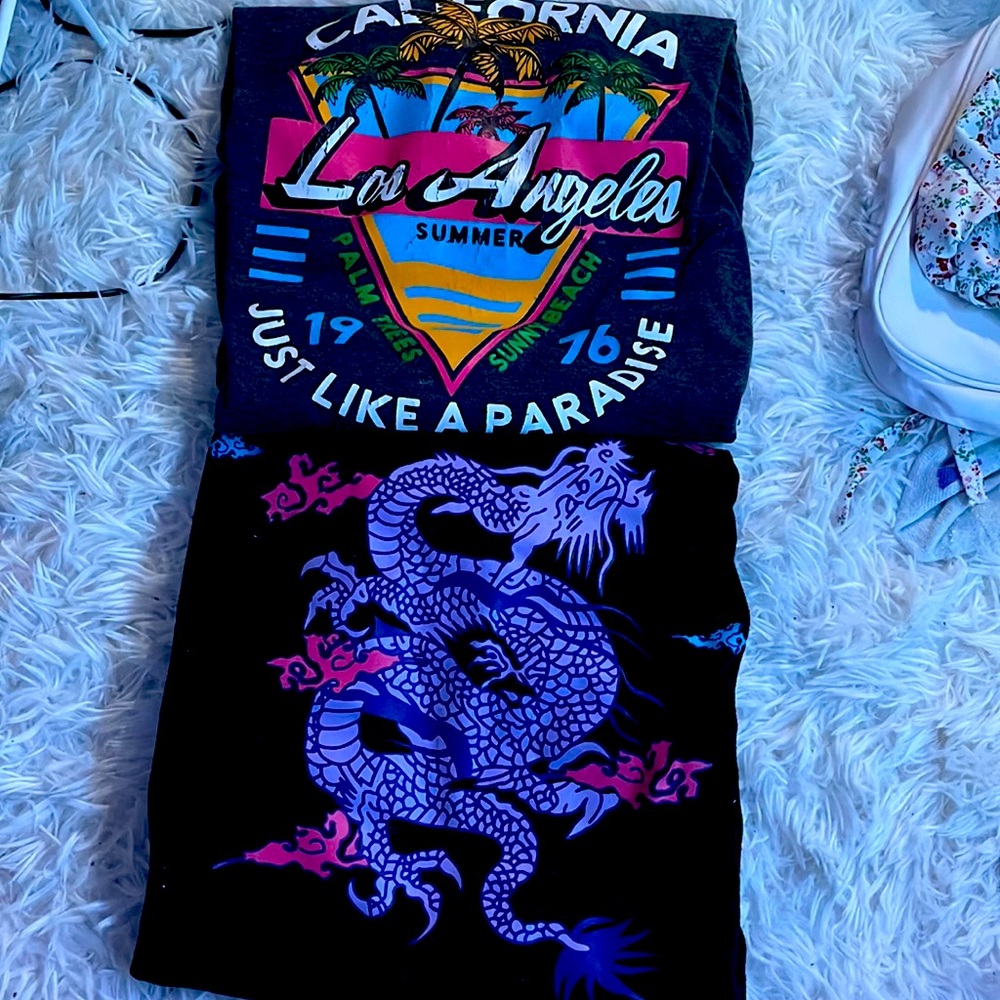 Two Graphic Tees
